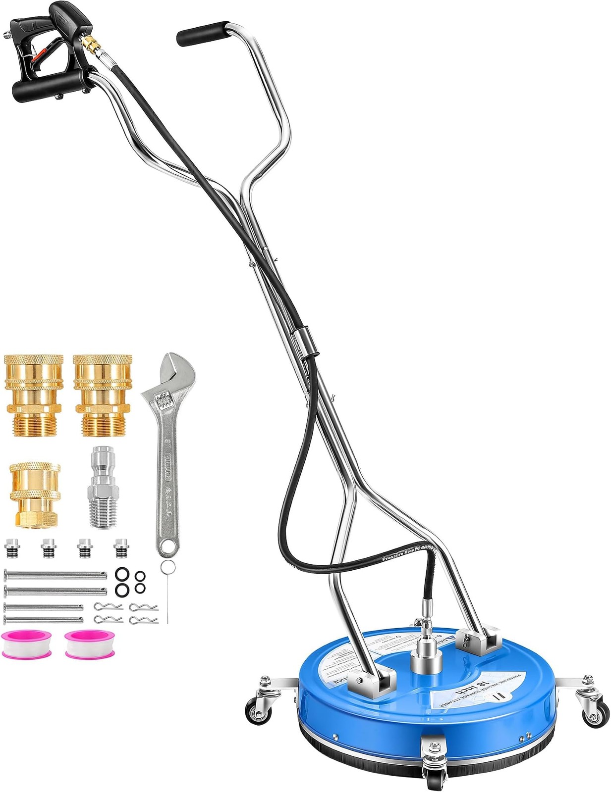 M MINGLE 18” Pressure Washer Surface Cleaner, 4500 PSI Surface Cleaner Power ... M MINGLE 18” Pressure Washer Surface Cleaner, 4500 PSI Surface Cleaner Power ...