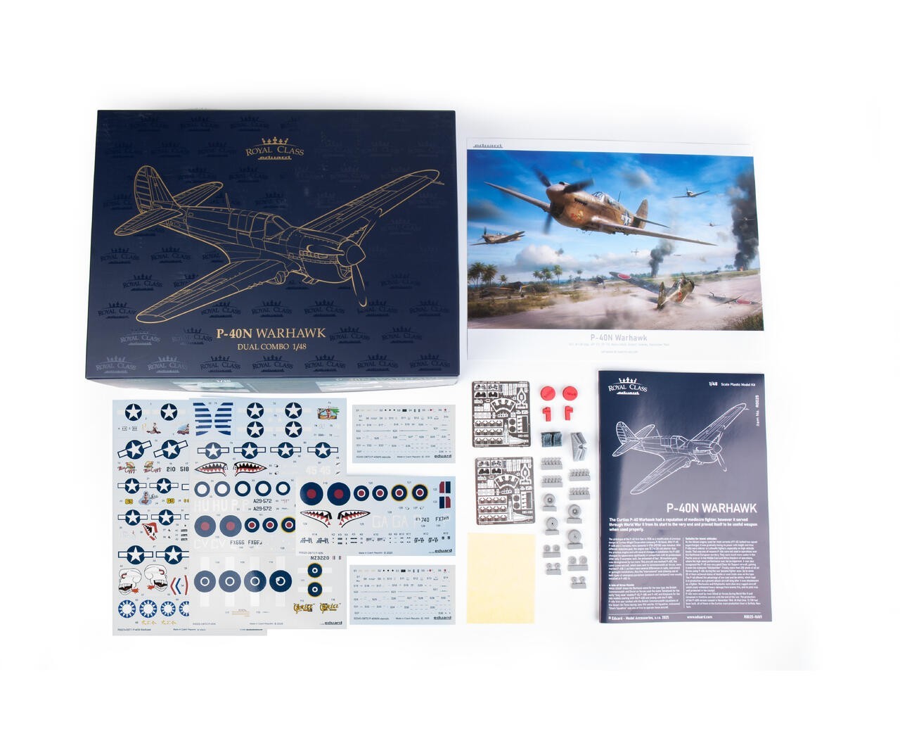 Eduard 1/48 P-40N Warhawk Royal Class Dual Combo R0025 Eduard 1/48 P-40N Warhawk Royal Class Dual Combo R0025