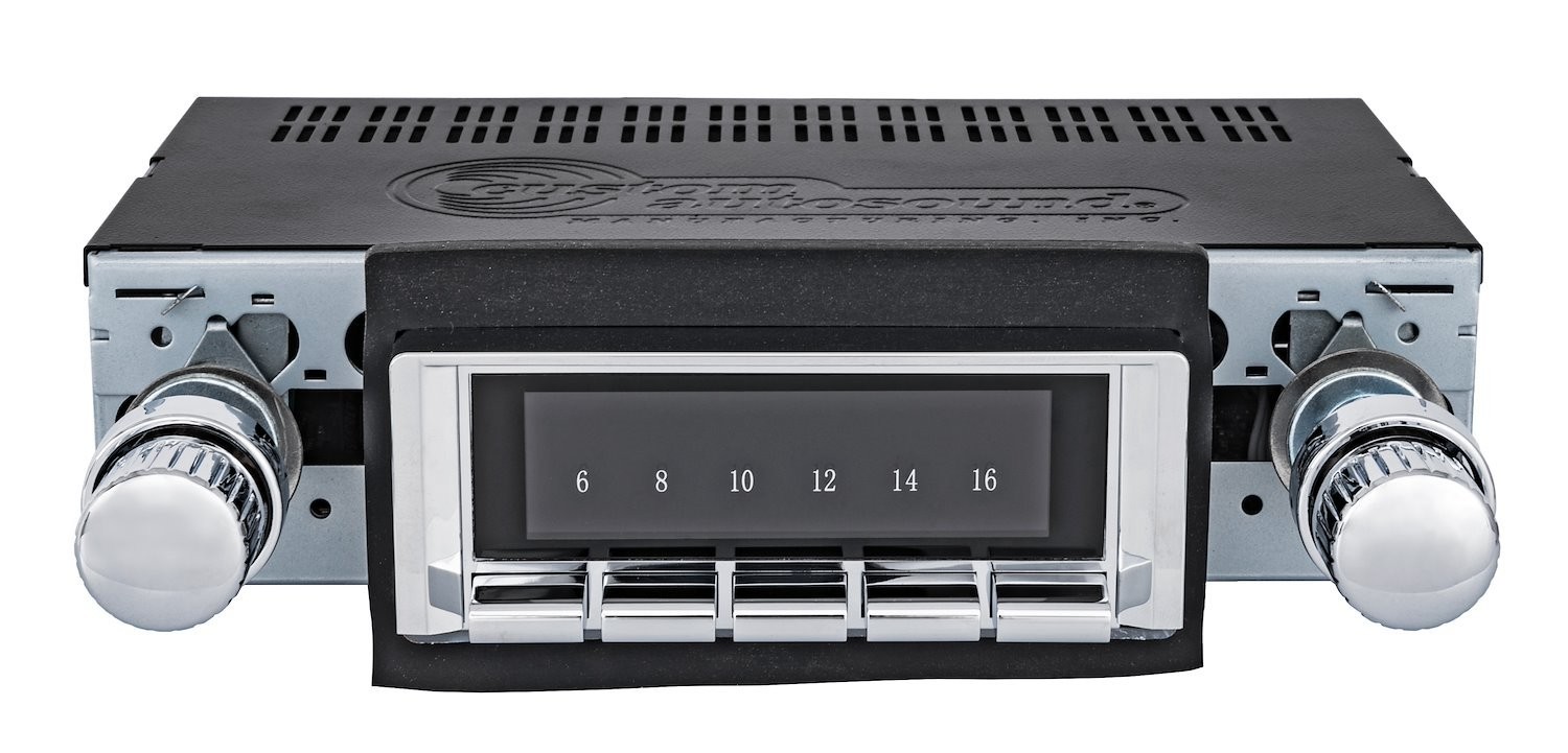 JEGS Classic 850 Series Radio w/Built-in Bluetooth for 1966-1967 Chevrolet