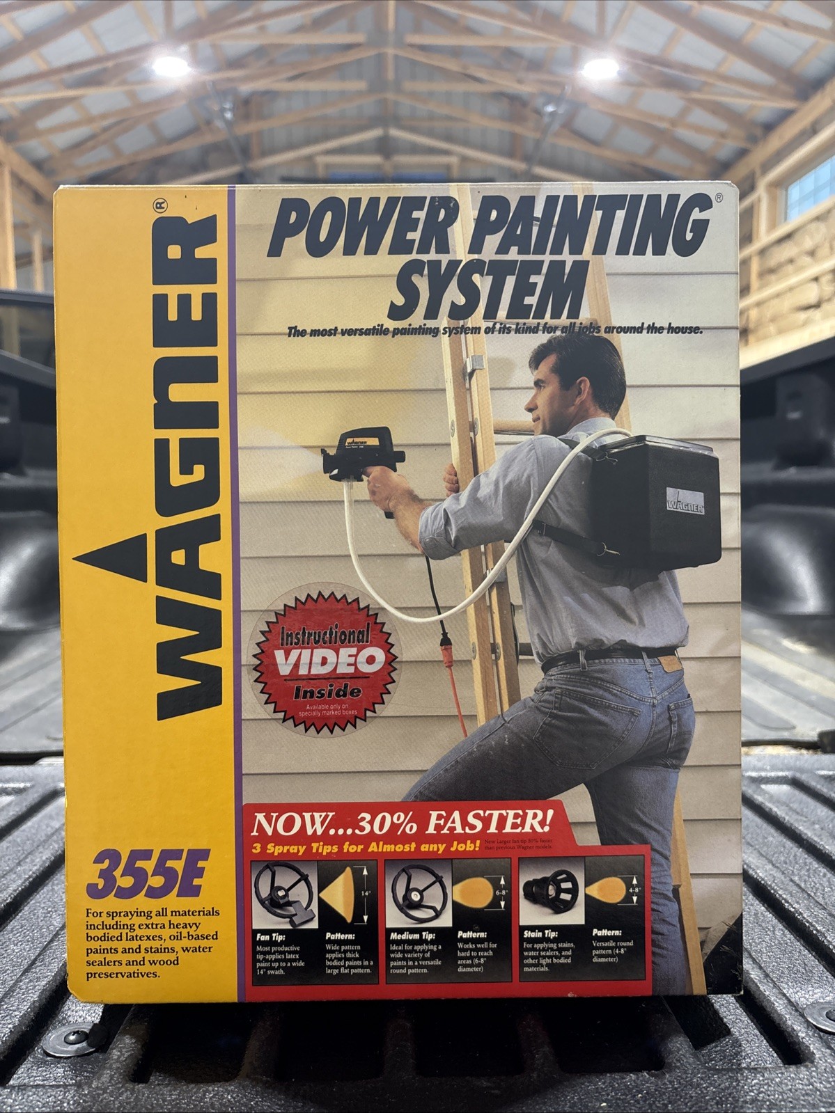 Vintage Wagner Power Painting System 355E Open Box Never Used Vintage Wagner Power Painting System 355E Open Box Never Used