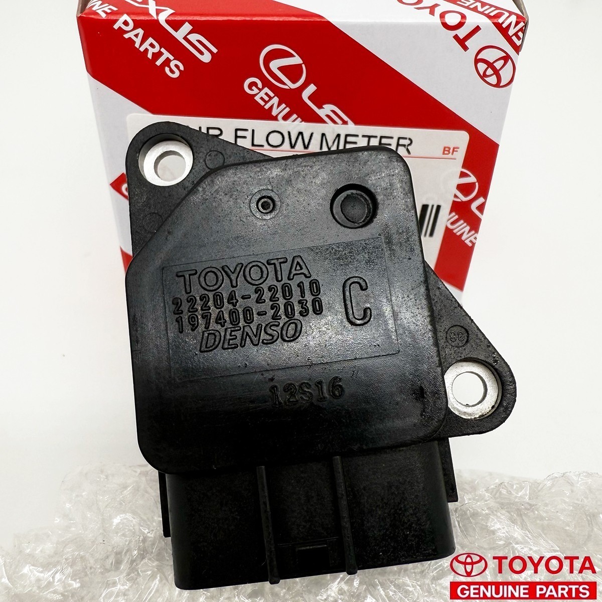 DENSO OEM 22204-22010 7450009 Mass Air Flow MAF Sensor For Toyota Lexus Scion