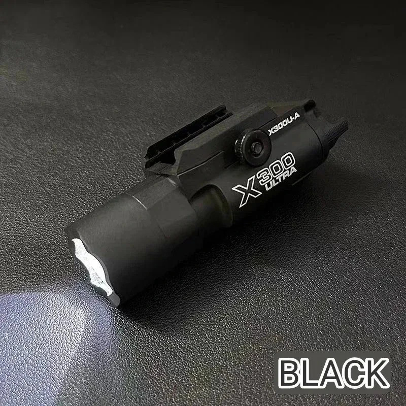 Tactical X300 X300U LED Weapon Light Rail Mount Strobe Hunting Flashlight Tactical X300 X300U LED Weapon Light Rail Mount Strobe Hunting Flashlight