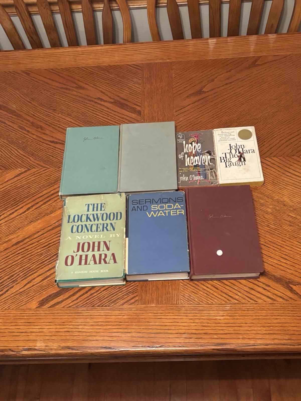 Vintage John O\'Hara Book Lot – 7 Hardcovers & Paperbacks (Random House Classics)
