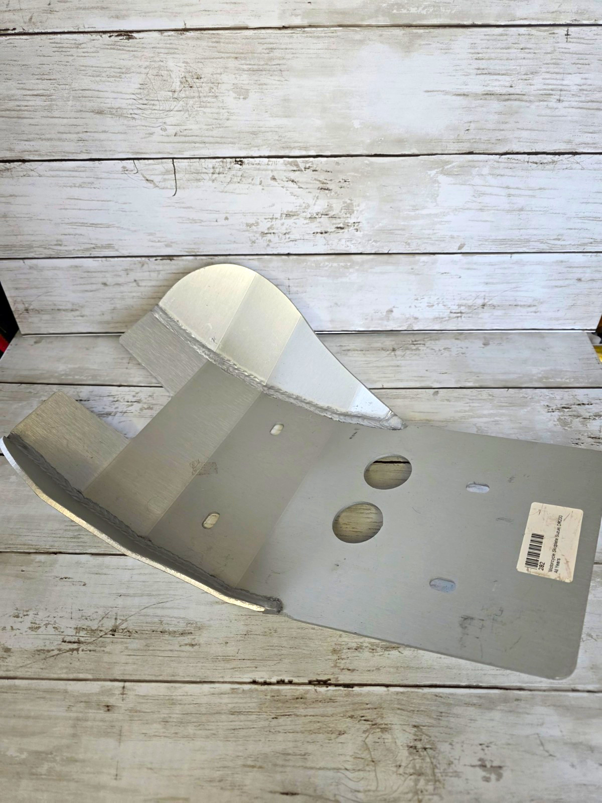 Ricochet Aluminum Skid Plate #282 — Suzuki DR200 — Fits 1996–2022 Ricochet Aluminum Skid Plate #282 — Suzuki DR200 — Fits 1996–2022
