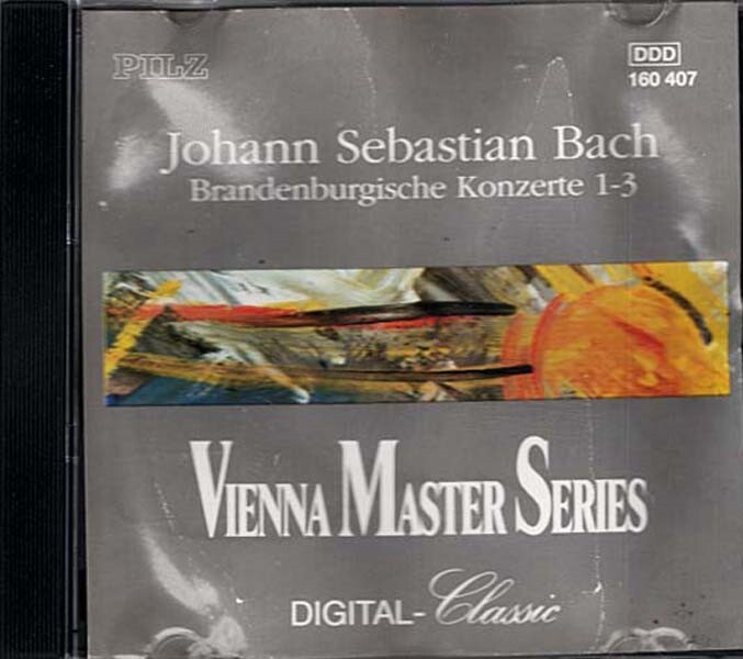 Brandenburgische Konzerte 1-3  Vol. 1 ~ Johann Sebastian Bach ~ CD ~ Good