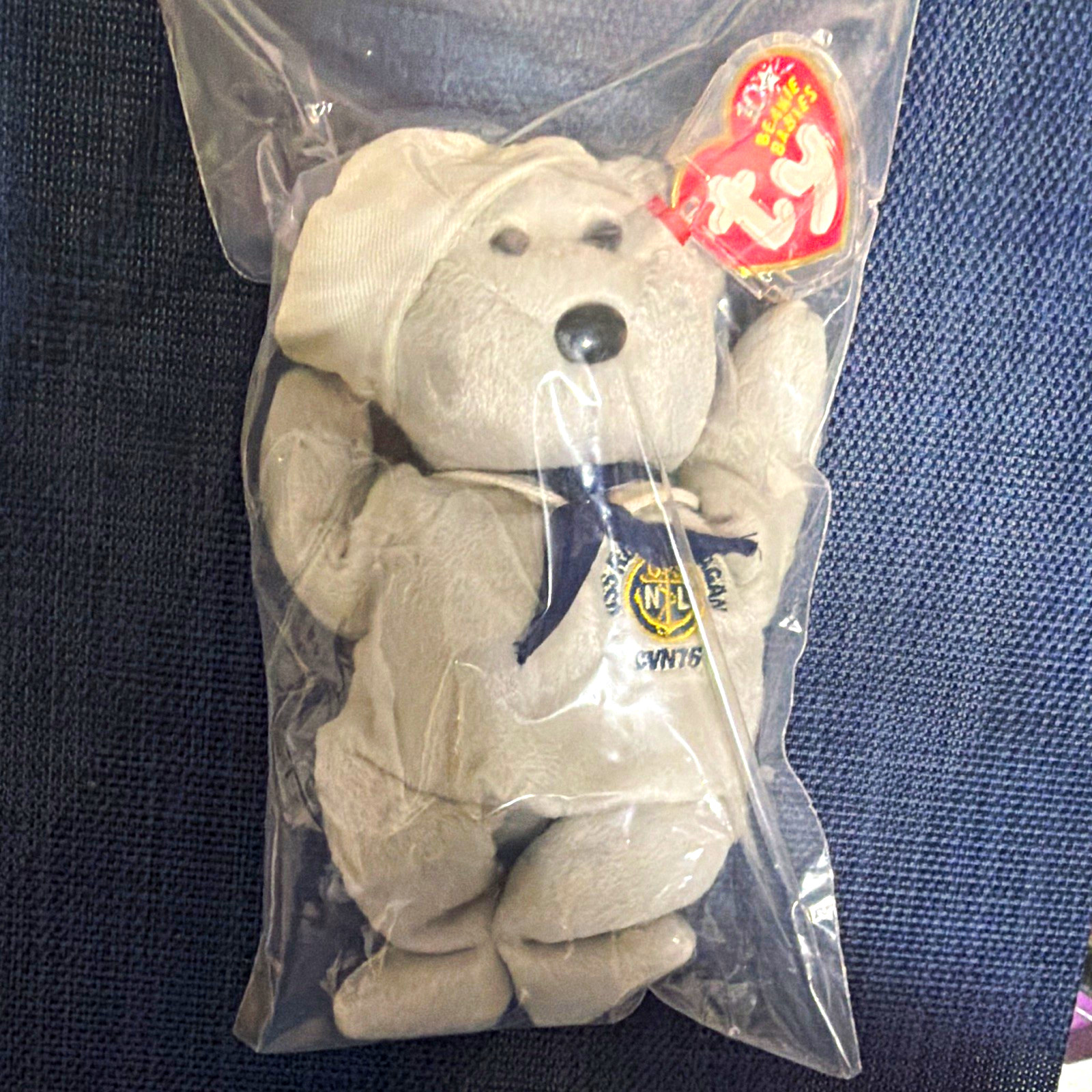 Ty Beanie Buddy NFL Detroit Lions Bear Plush Original Packaging Vintage 1999 Ty Beanie Buddy NFL Detroit Lions Bear Plush Original Packaging Vintage 1999