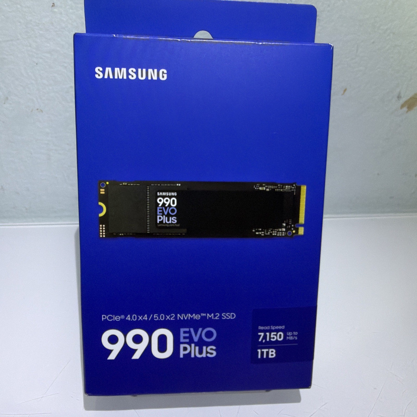 Samsung - 990 EVO PLUS SSD 1TB -PCIe Gen 4.0 X4 5.0x2 M.2 2280, Up to 7,150
