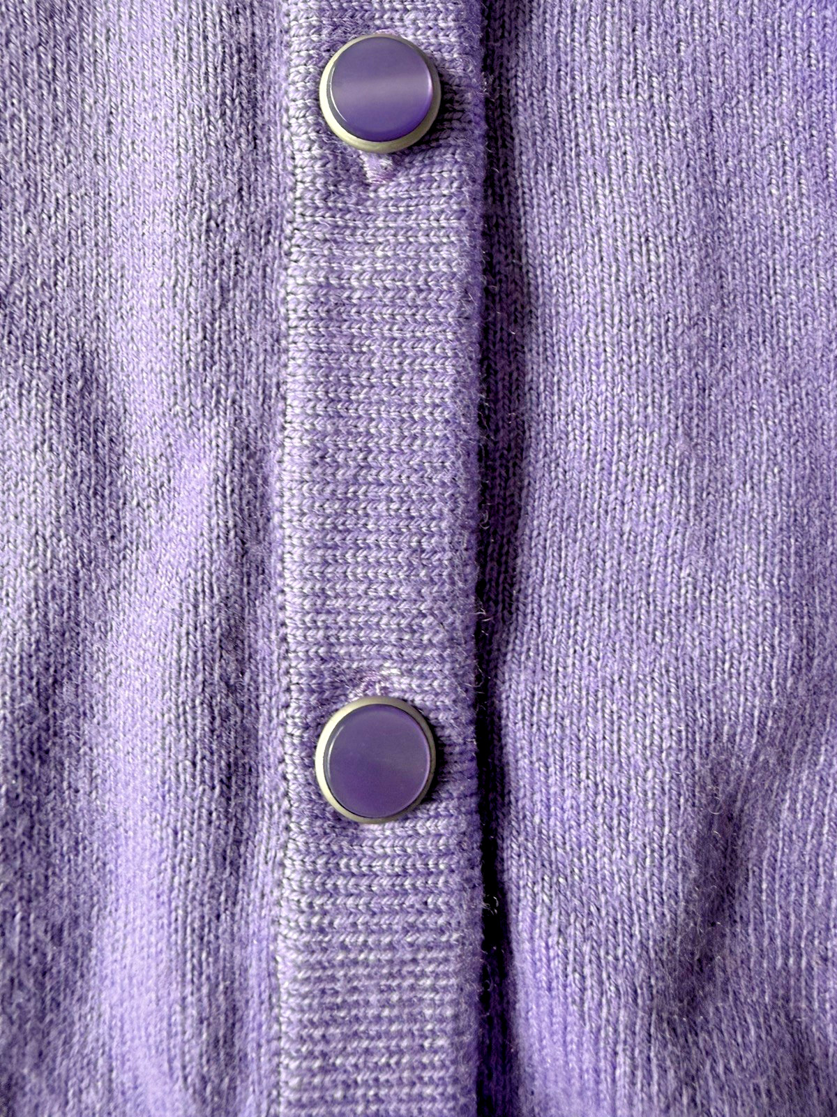 New With Tags Talbots Charming Cardigan, Lavender, Women\'s X Large