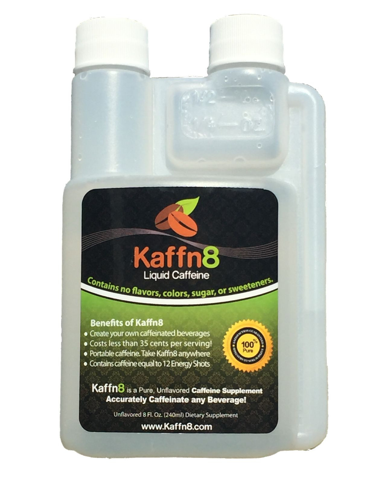 Kaffn8 Caffeine Drink Mix. Create your own Energy Drinks