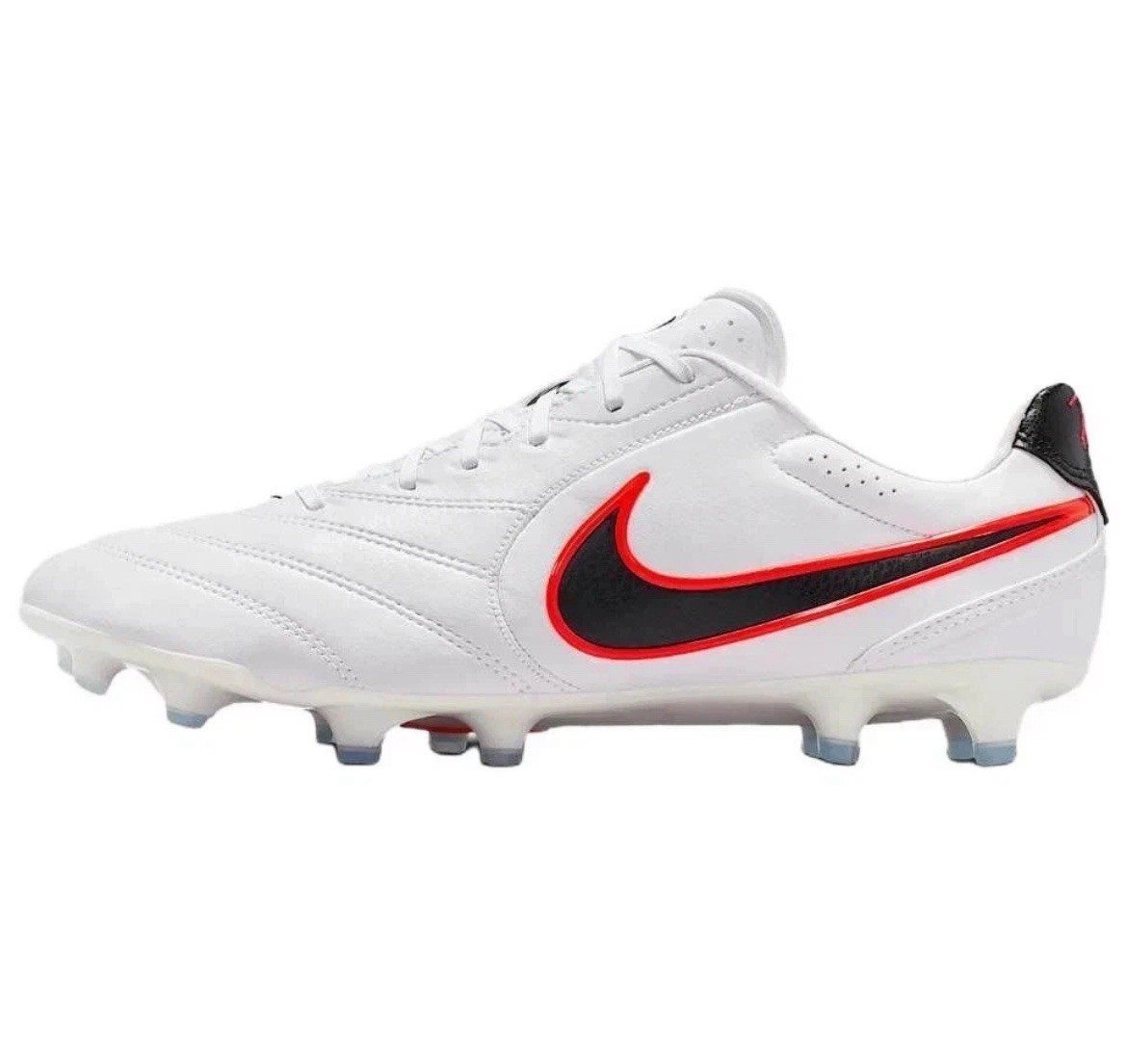 Nike Tiempo Ligera Pro FG White Black Bright Crimson HQ3158 106 New Size 8.5 Nike Tiempo Ligera Pro FG White Black Bright Crimson HQ3158 106 New Size 8.5