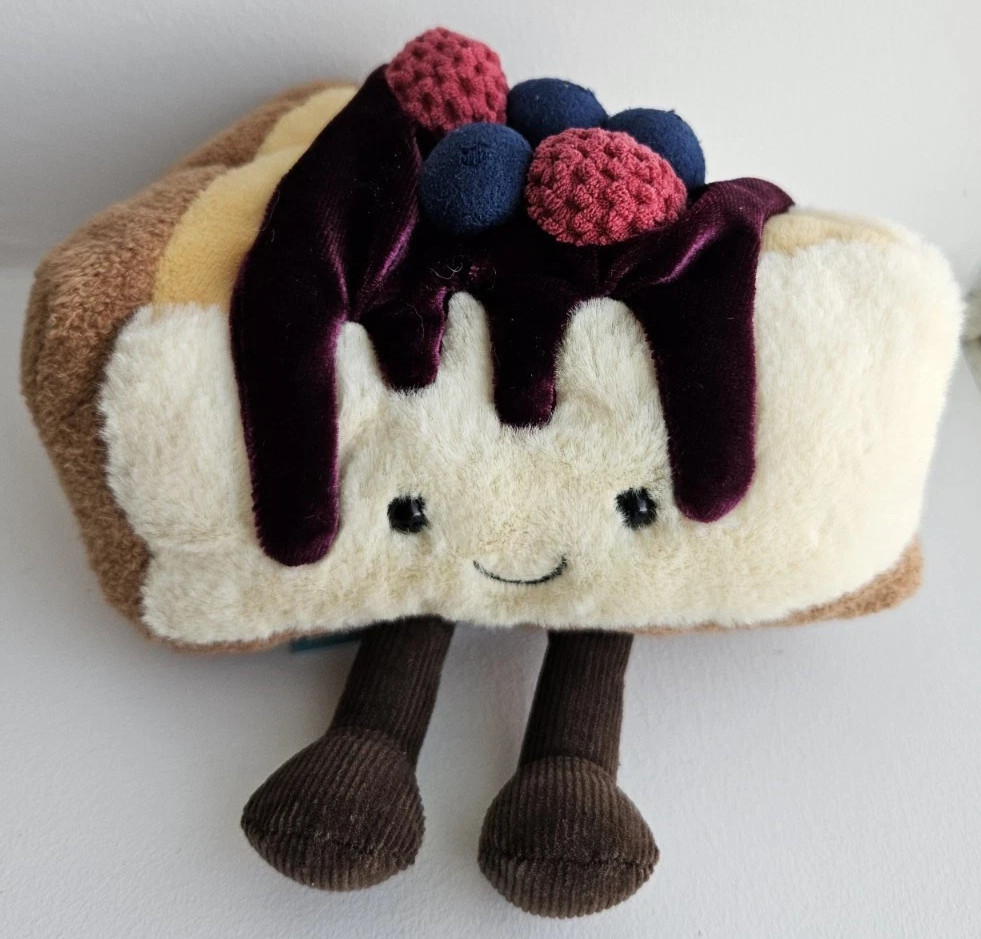 Jellycat NYC EXCLUSIVE Crember Cheesecake - USA Seller - Brand NEW - Ships Fast Jellycat NYC EXCLUSIVE Crember Cheesecake - USA Seller - Brand NEW - Ships Fast