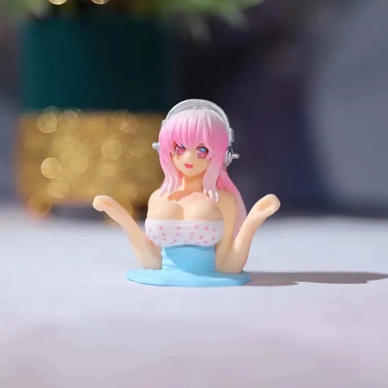 Shaking Chest Girls Car Dashboard Decorations Sexy Cute Bobbleboobs Car Decor