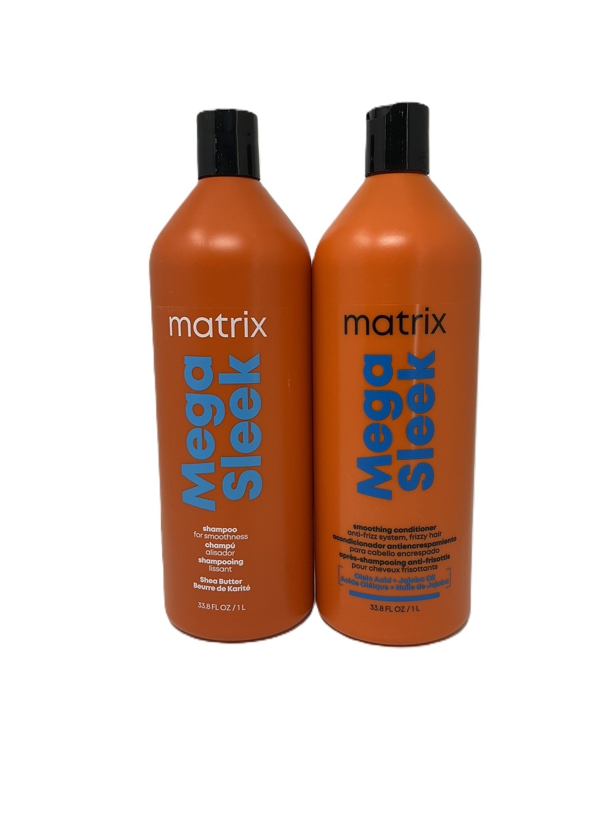 Matrix Total Results Mega Sleek Shampoo & Conditioner Liter Duo - 33.8 Oz. Matrix Total Results Mega Sleek Shampoo & Conditioner Liter Duo - 33.8 Oz.