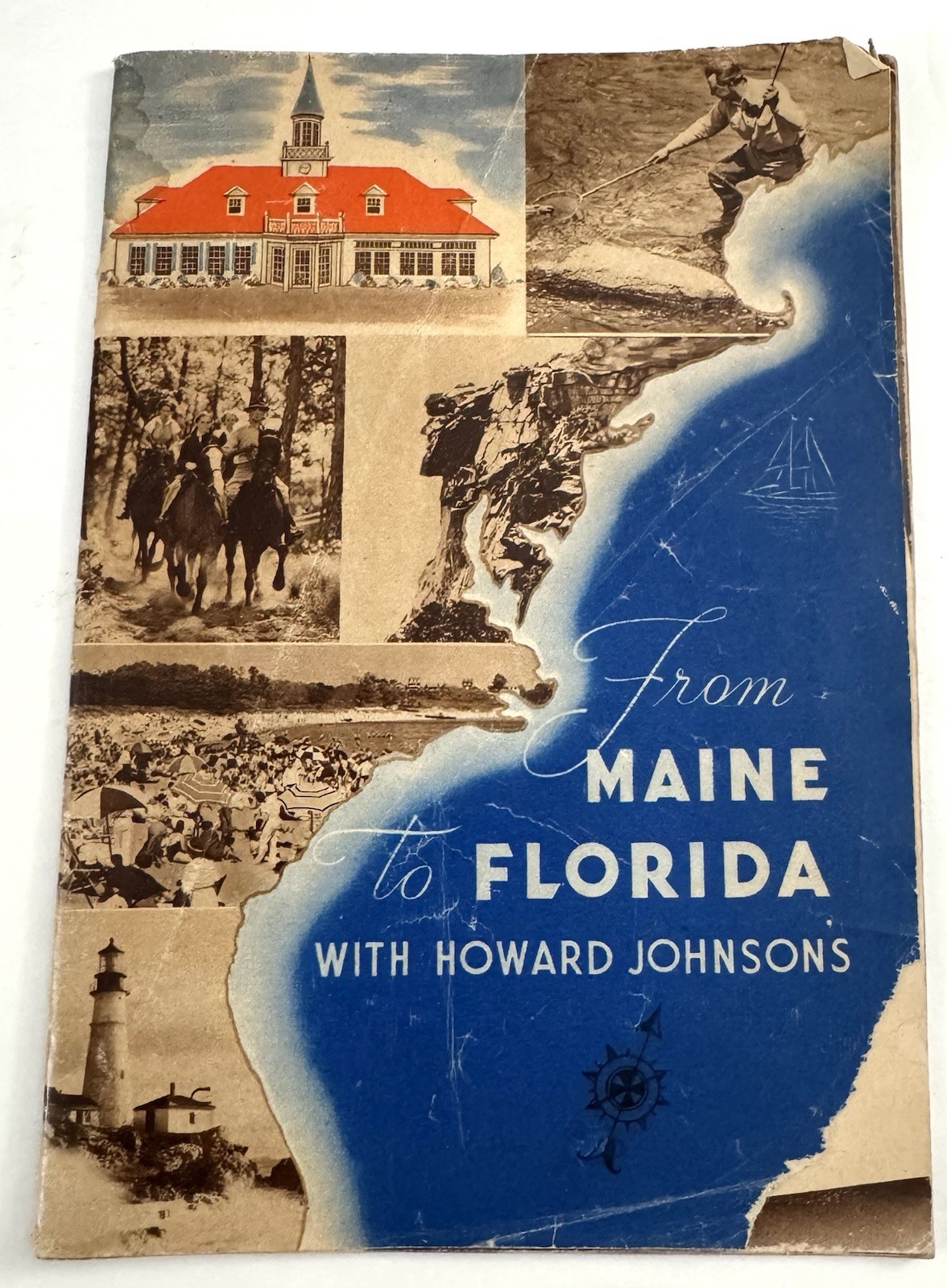 Vtg 1930's-1940's From Maine To Florida With Howard Johnson's Hotel & Restaurant Vtg 1930's-1940's From Maine To Florida With Howard Johnson's Hotel & Restaurant