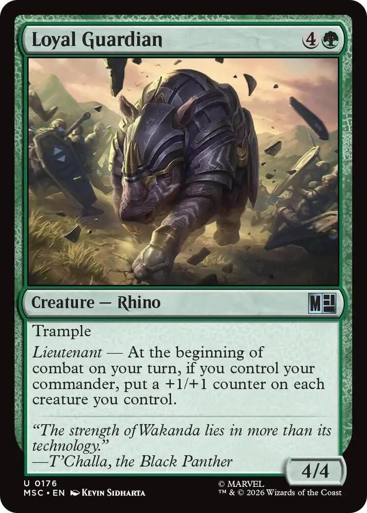 NM Loyal Guardian, MTG, Heroes Commander, Magic the Gathering, 176