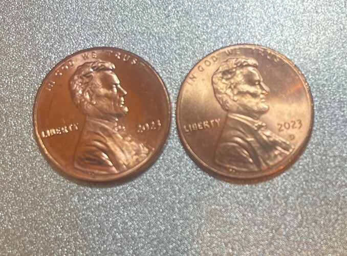 2023 P&D Lincoln Penny Cent Set **FREE SHIPPING** 2023 P&D Lincoln Penny Cent Set **FREE SHIPPING**