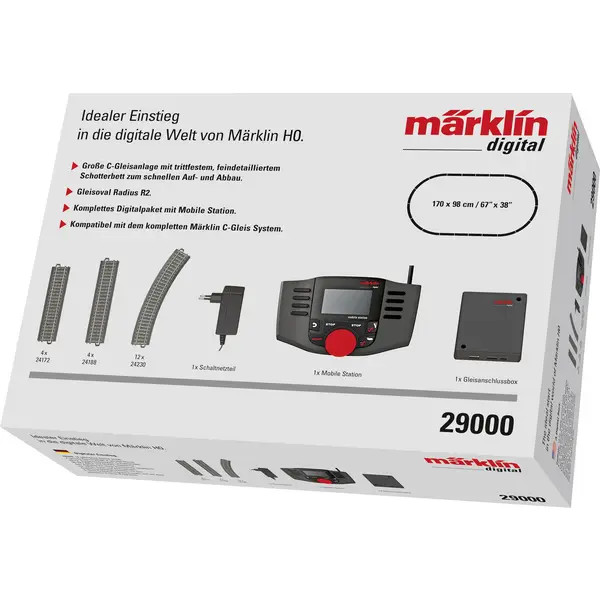 Märklin 29000 Starter Kit First Steps in Digital H0 Märklin 29000 Starter Kit First Steps in Digital H0
