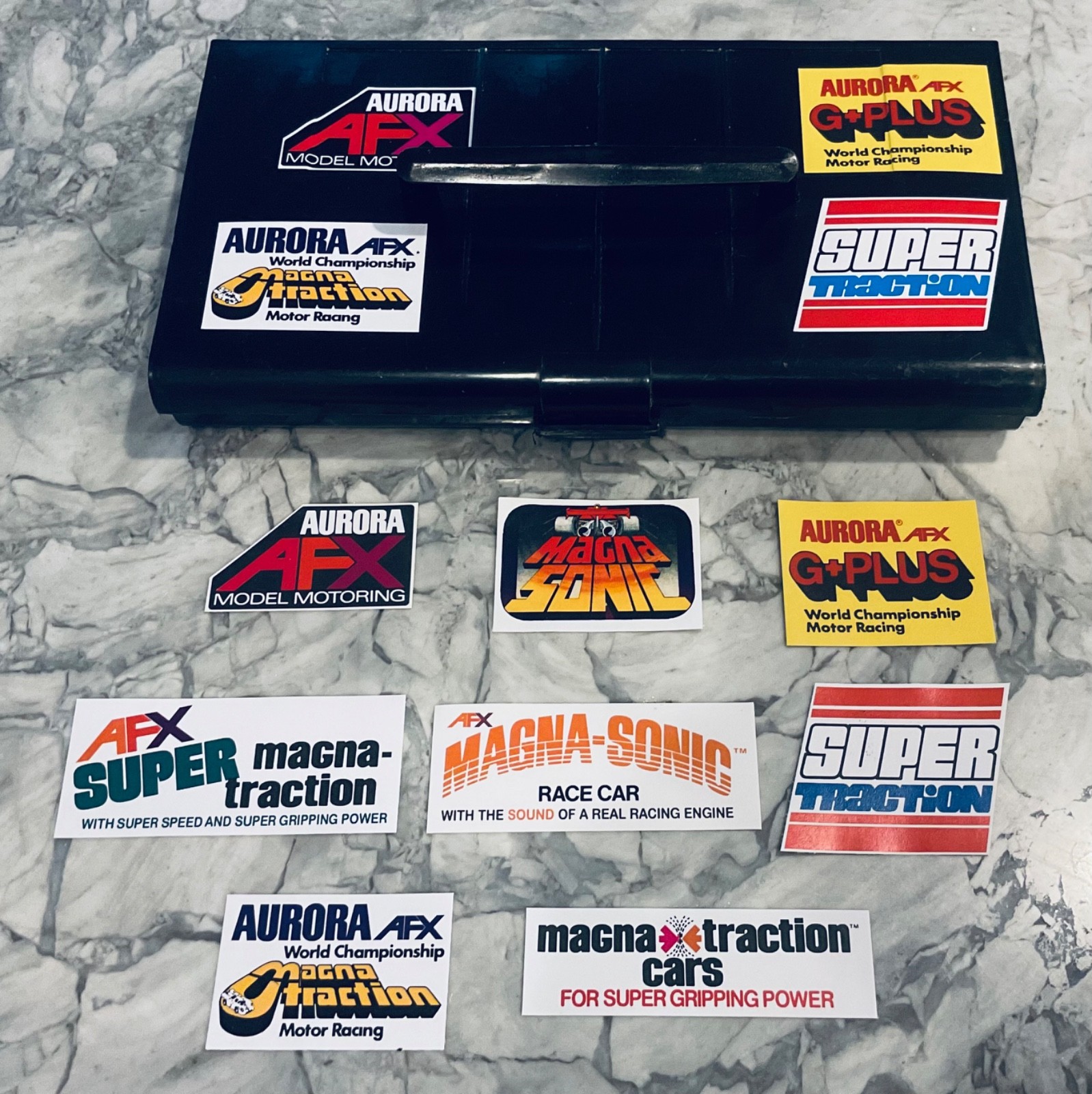 AURORA AFX AW PIT KIT STICKER SET CLASSIC STYLE AURORA AFX AW PIT KIT STICKER SET CLASSIC STYLE