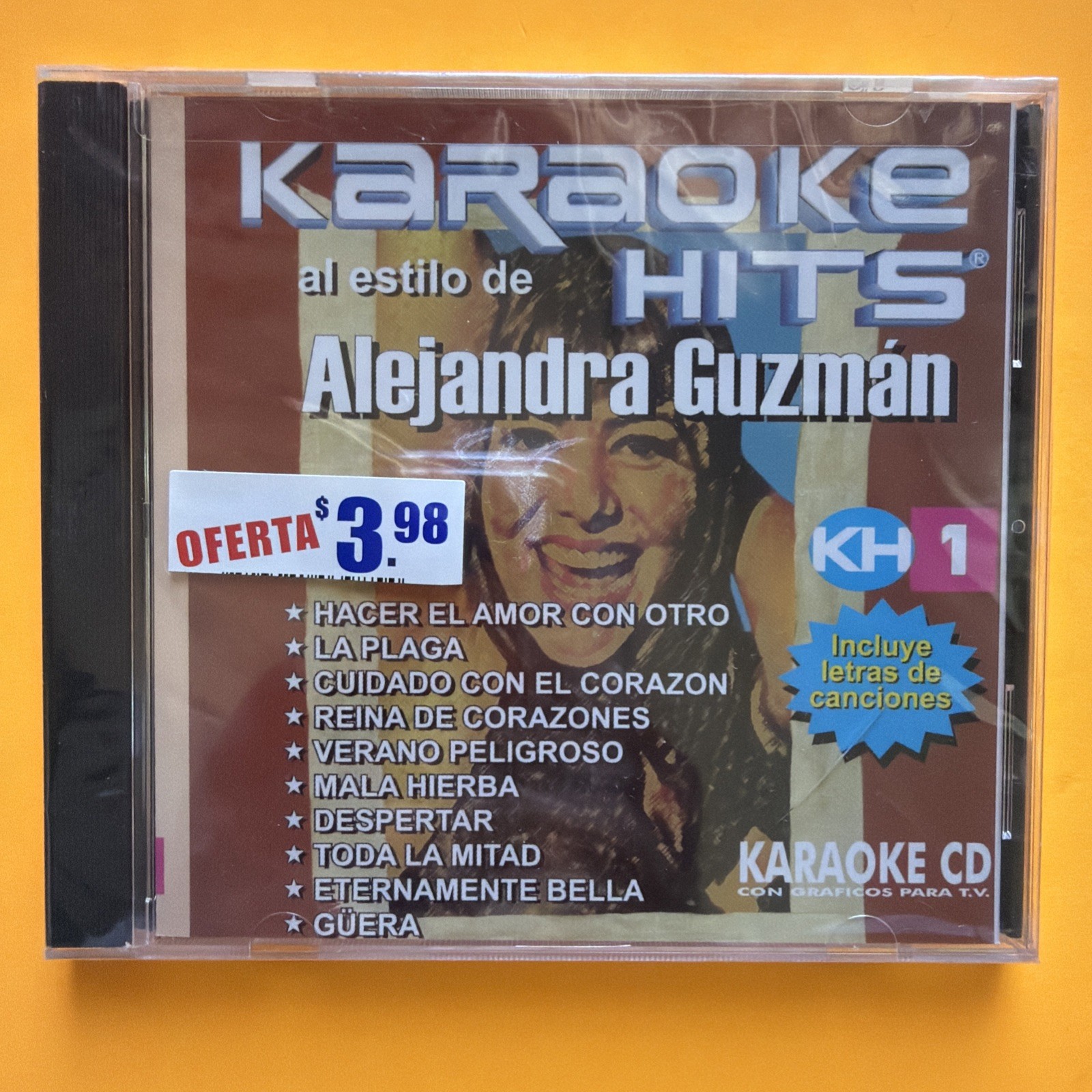 Alejandra Guzmán Karaoke Hits Vol. 1 CD \ Alejandra Guzmán Karaoke Hits Vol. 1 CD \