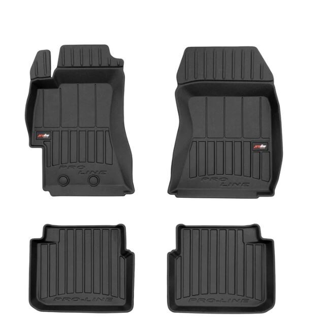 Fits 08-14 Subaru Impreza WRX Premium Floor Mats Liners All Weather 4PCS