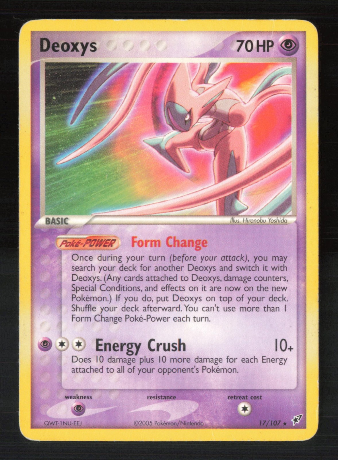 Deoxys (Attack Forme) [DX - 17/107]
