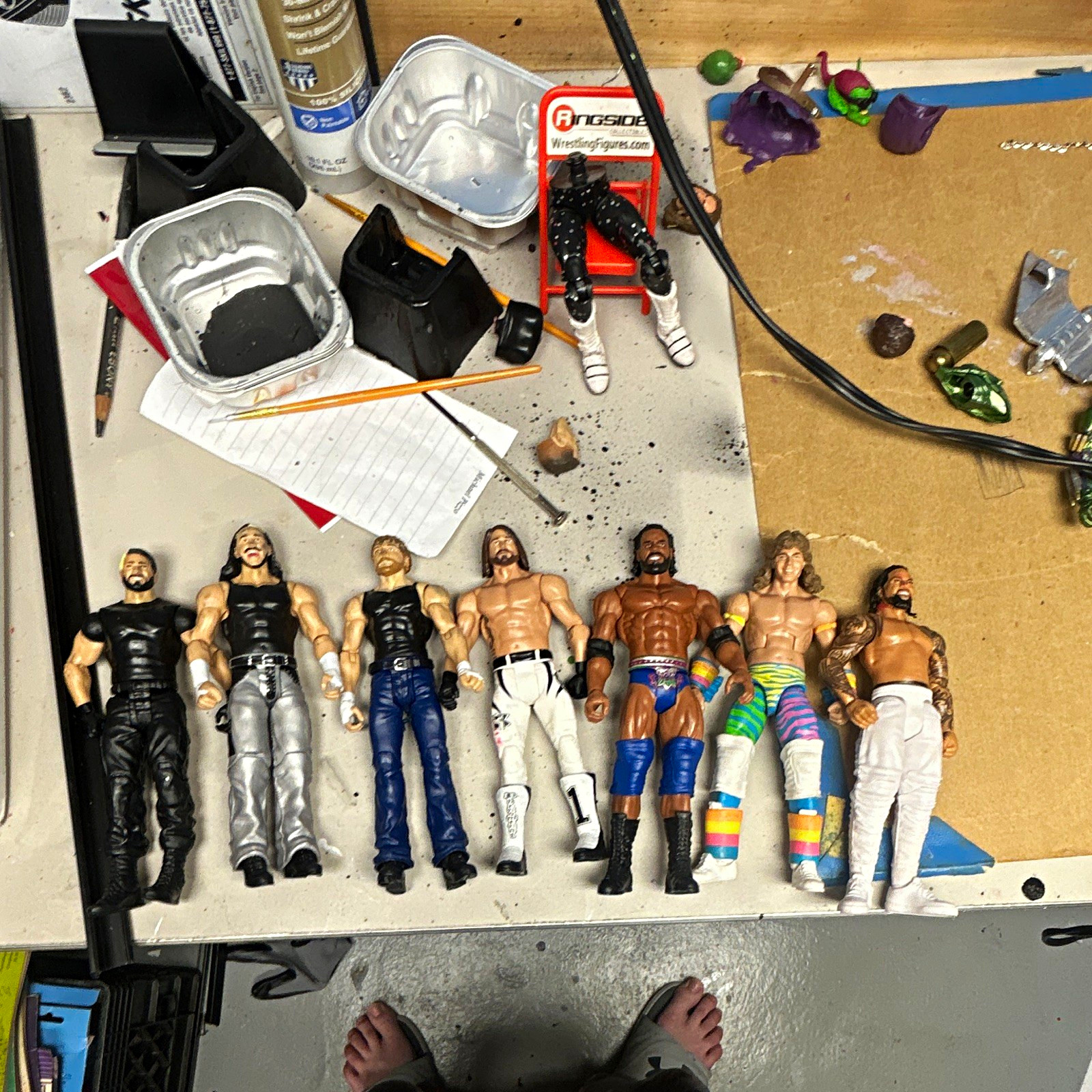 Mattel WWE 7-Figure Mixed Lot Seth Rollins, AJ Styles, Matt Hardy, etc. Unboxed Mattel WWE 7-Figure Mixed Lot Seth Rollins, AJ Styles, Matt Hardy, etc. Unboxed