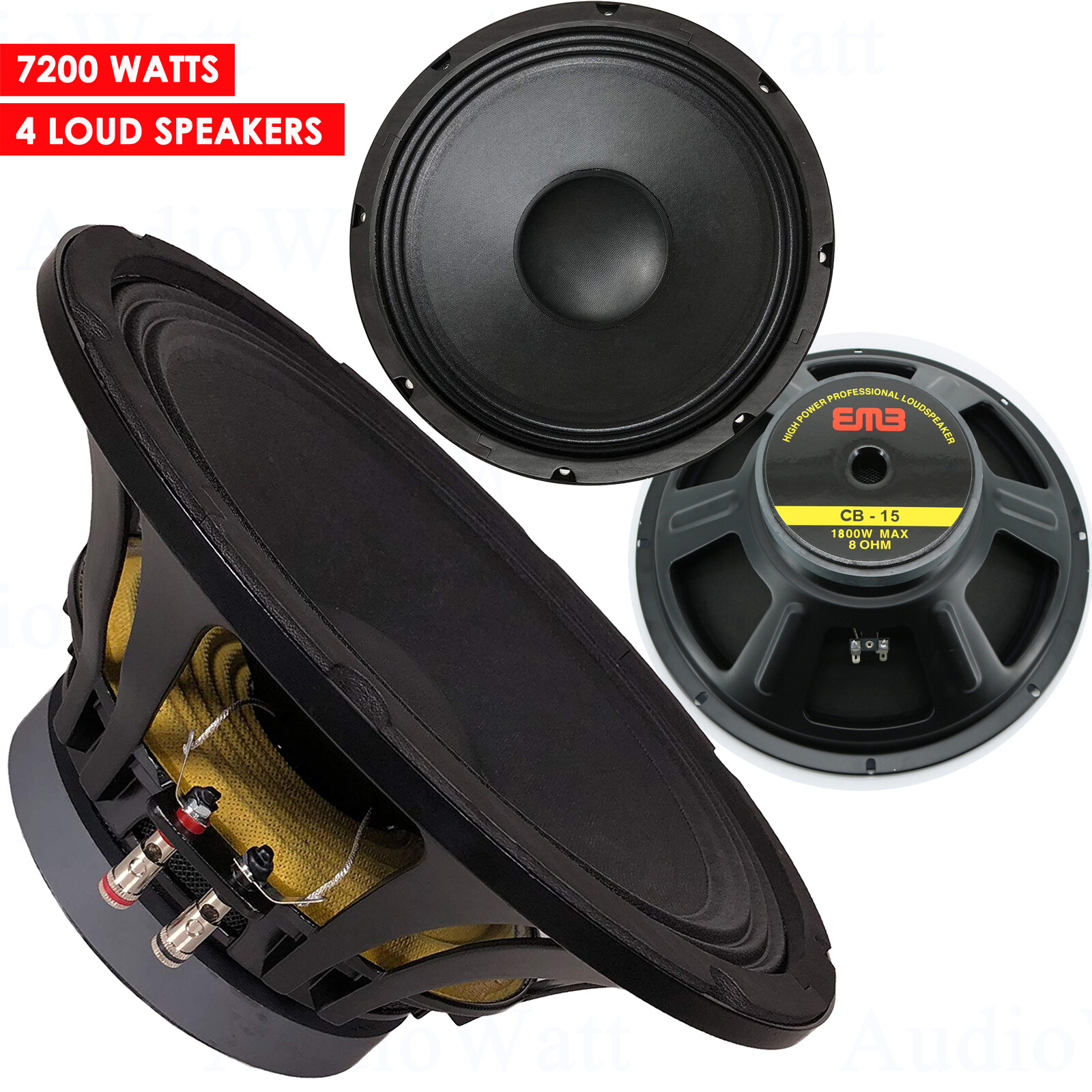 4x EMB CB-15 7200W 15\