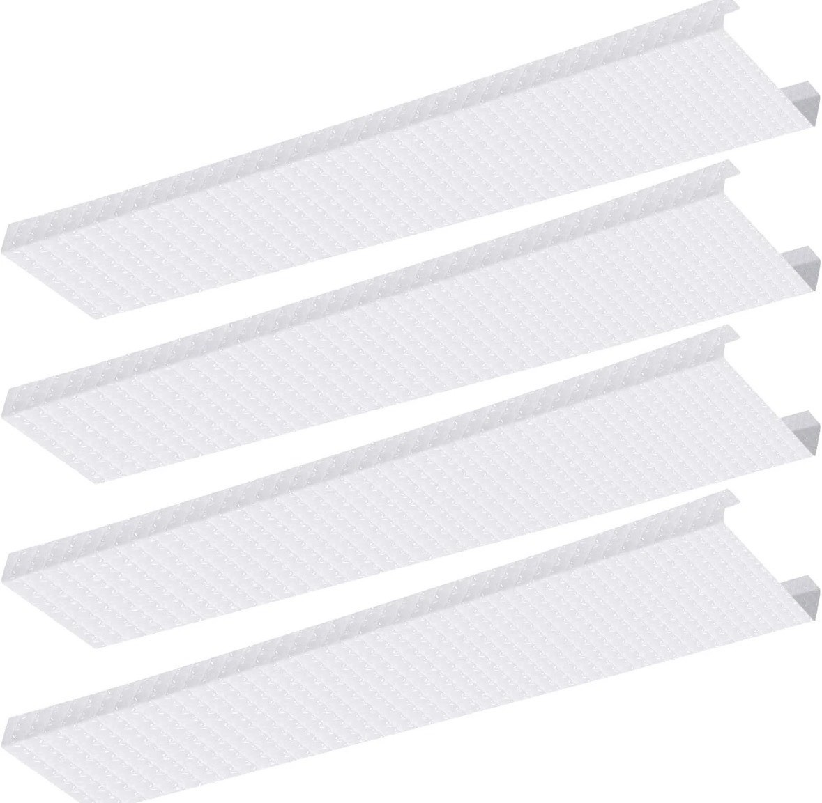 4 Pcs 48 Inch Fluorescent Light Fixture Covers 48\ 4 Pcs 48 Inch Fluorescent Light Fixture Covers 48\