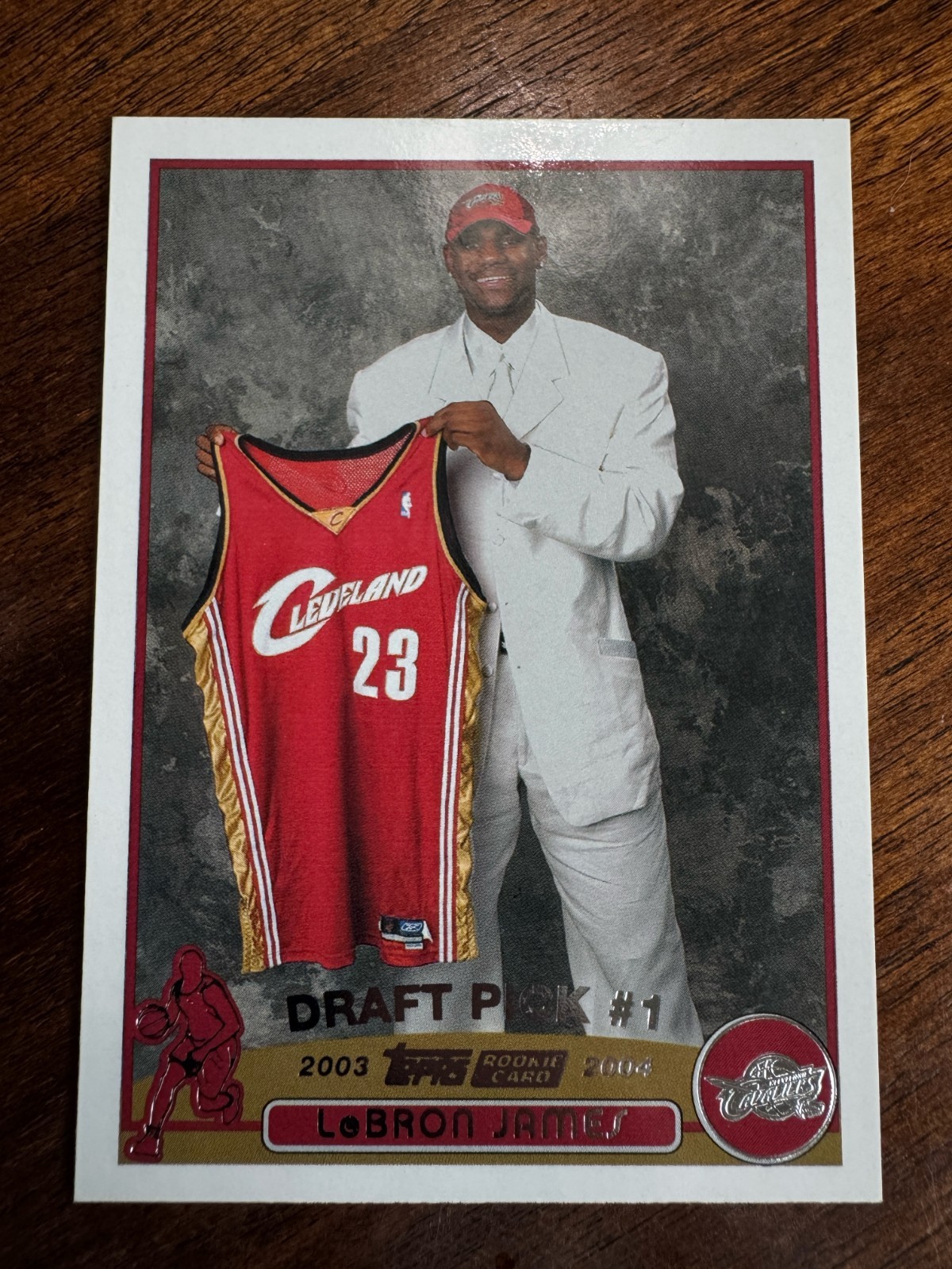 2003-04 Topps Draft Pick LeBron James Rookie #221 (see description/condition) 2003-04 Topps Draft Pick LeBron James Rookie #221 (see description/condition)