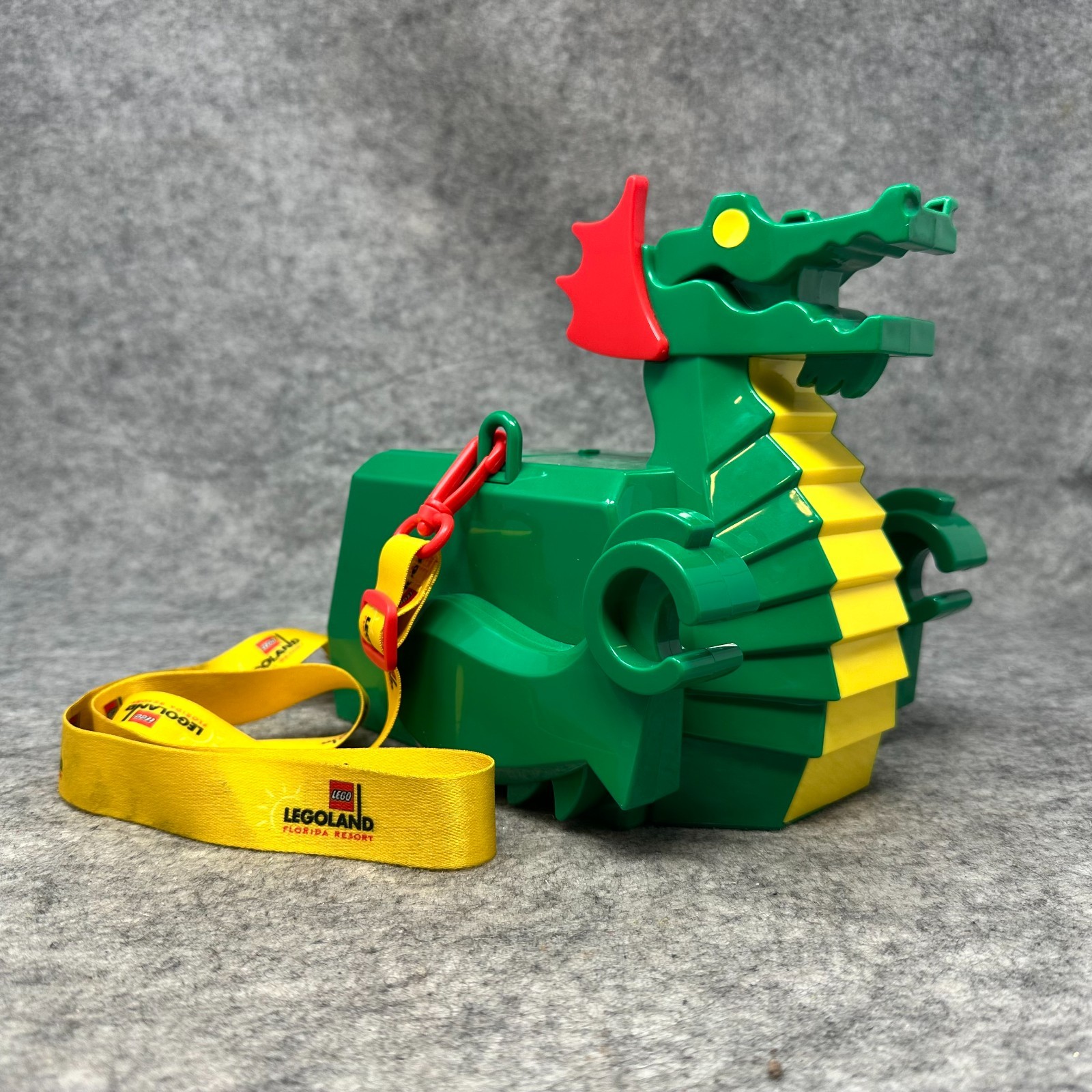 Legoland Dragon Popcorn Bucket Florida Toy Green Legoland Dragon Popcorn Bucket Florida Toy Green