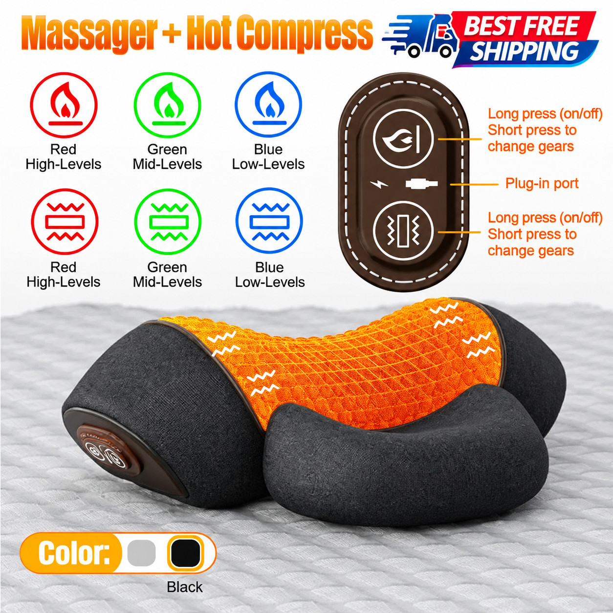 THE 3-IN-1 NECK THERAPY PILLOW Original Callixe Thera Pillow