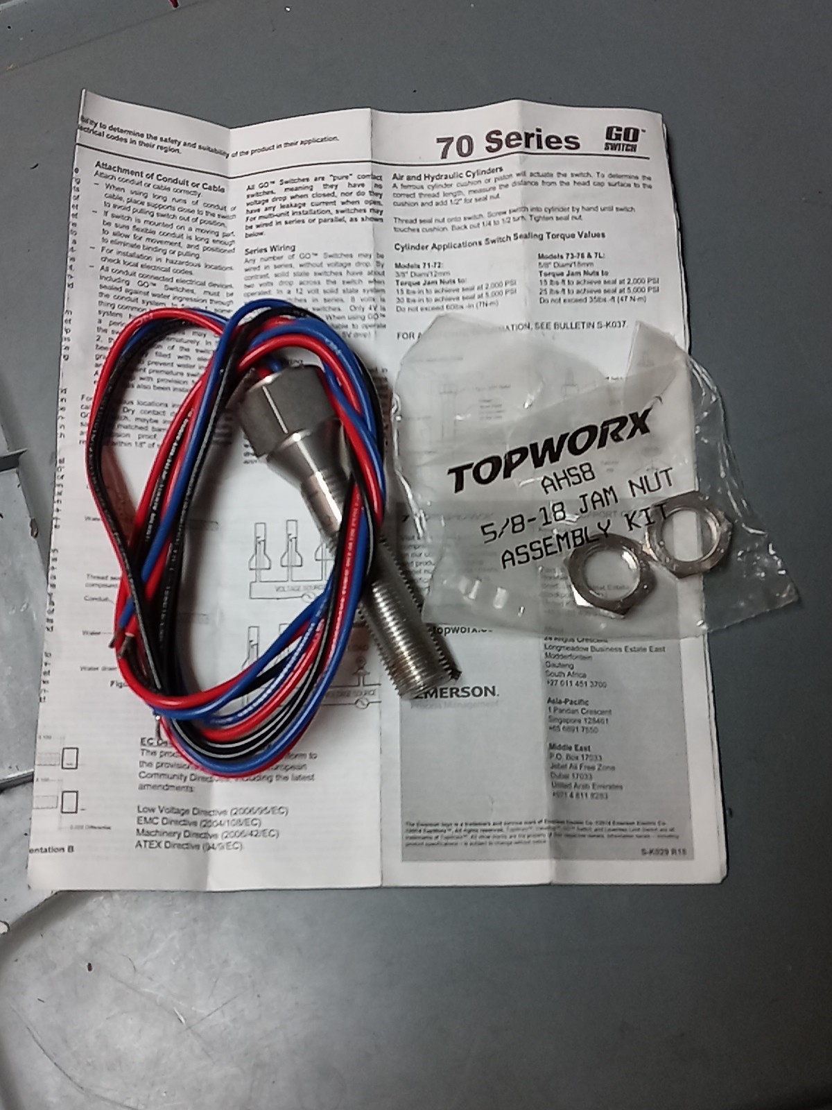 Topworx Go Switch 73-13523-A2 Limit Switch 7313523A2 Nos Topworx Go Switch 73-13523-A2 Limit Switch 7313523A2 Nos