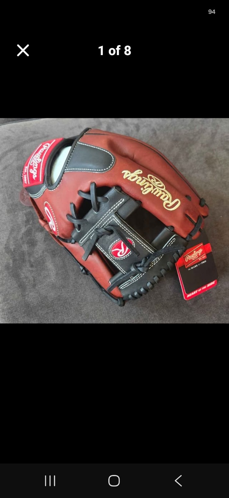 Rawlings Heart of the Hide Pro 200-2PB 11.5 Baseball Glove Rawlings Heart of the Hide Pro 200-2PB 11.5 Baseball Glove