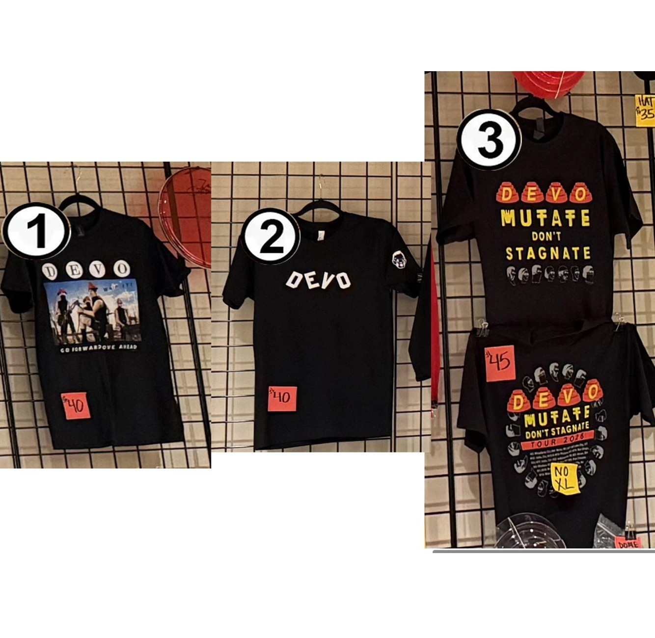 Devo Mutate Don\'t Stagnate 2026 Tour Merch T-shirt reprint, FAST SHIP Devo Mutate Don\'t Stagnate 2026 Tour Merch T-shirt reprint, FAST SHIP