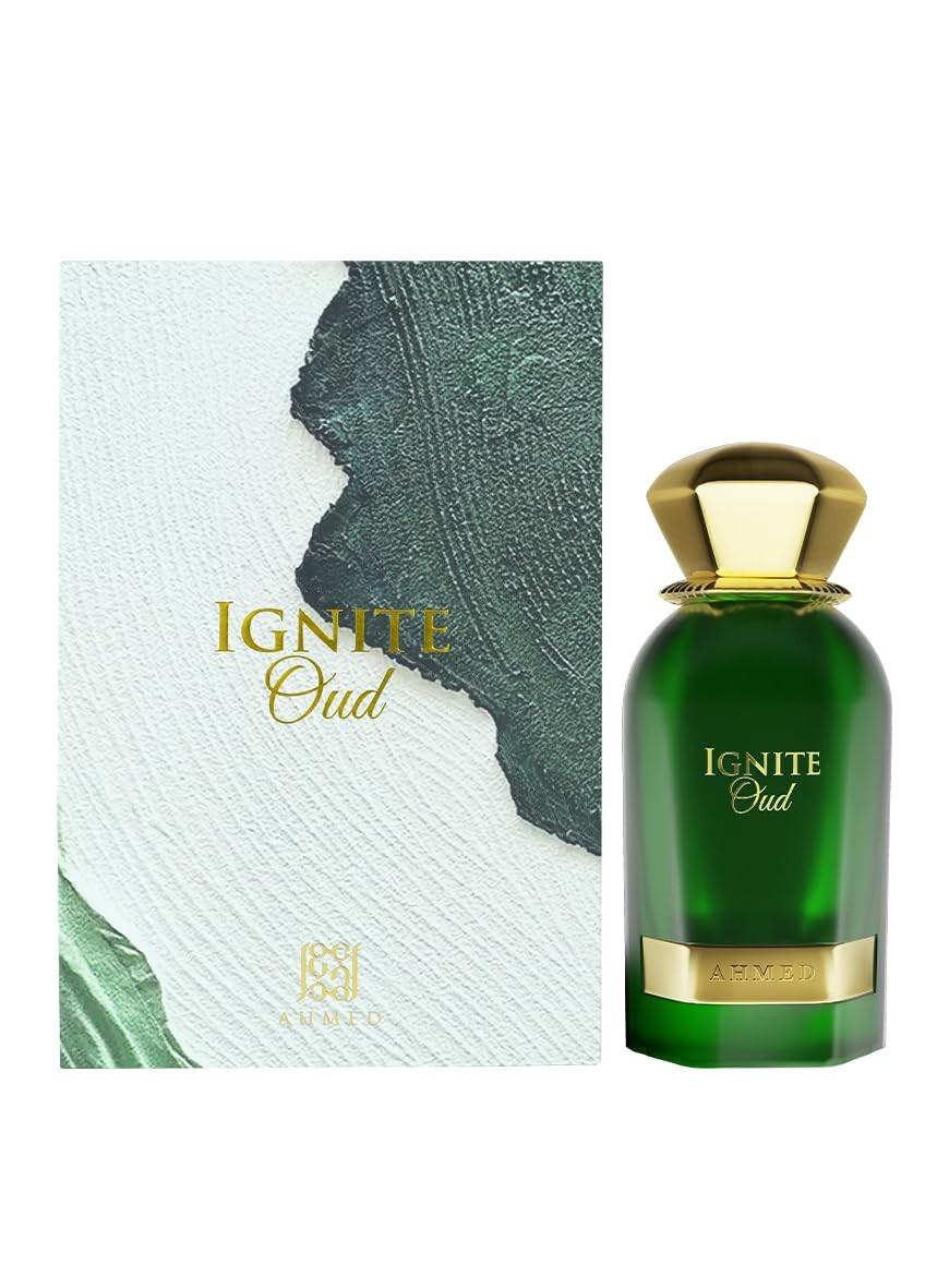 Ahmed Al Maghribi Unisex Ignite Oud EDP Spray 2.0 oz Fragrances 6290360614687