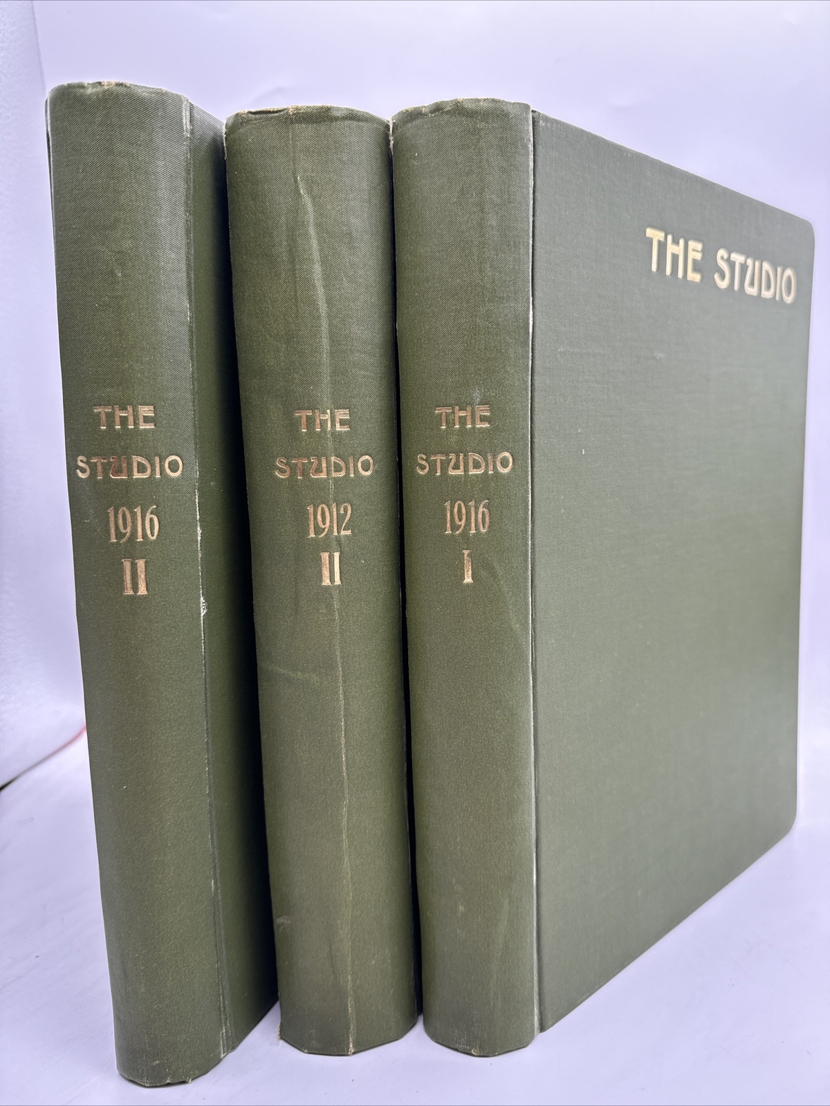 The Studio Decorative Art Books 1912, 1916 Hardcover The Studio Decorative Art Books 1912, 1916 Hardcover