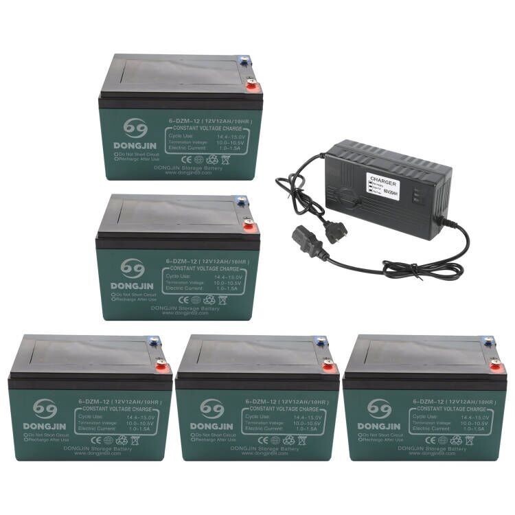 5x 12V 12Ah 6-DZM-12 Battery 6-DZF-12 6-DMF-12 For ATV Wheelchair Scooter 5x 12V 12Ah 6-DZM-12 Battery 6-DZF-12 6-DMF-12 For ATV Wheelchair Scooter
