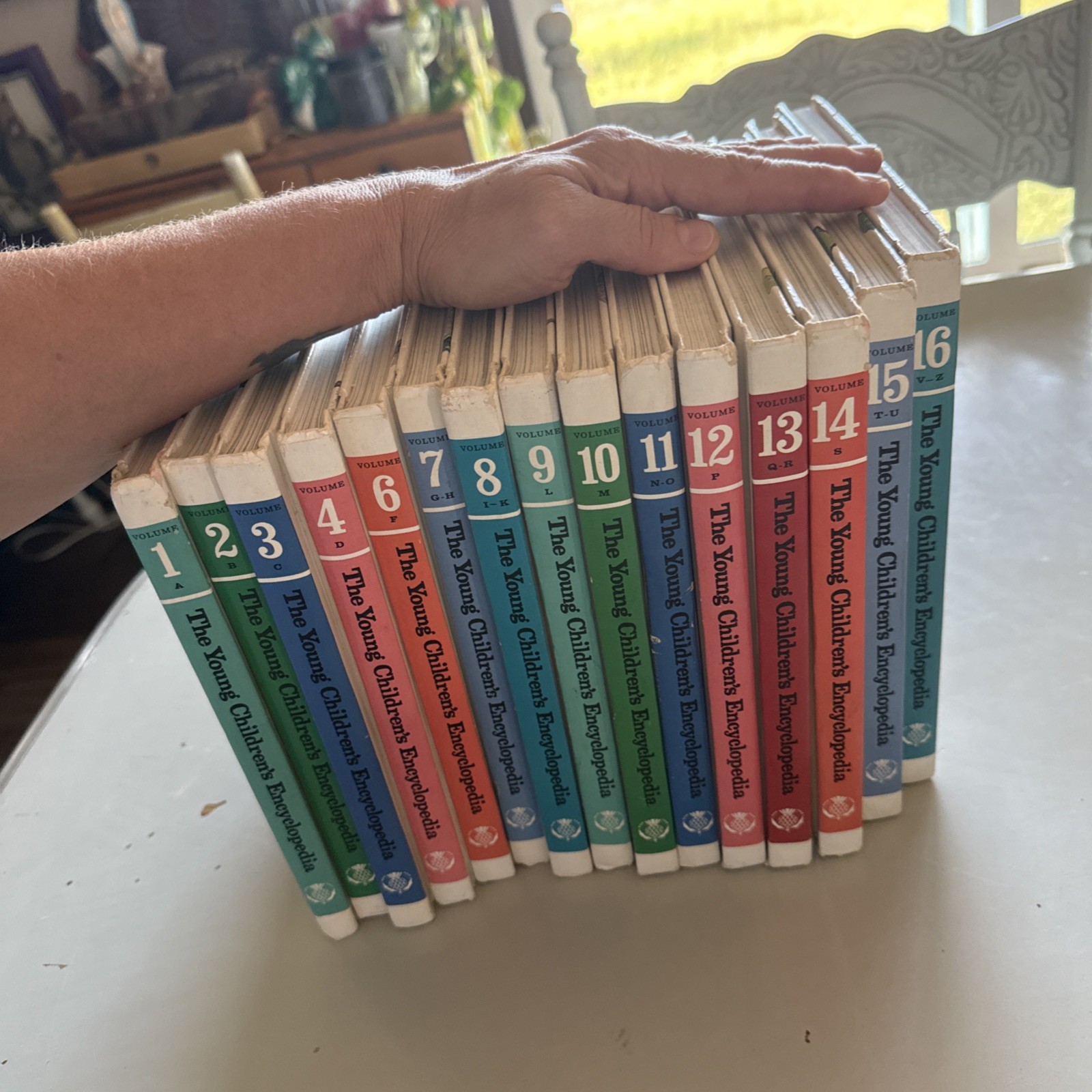 The Young Children's Encyclopedia Britannica Volumes 1-16 (minus 5) 1988 HC Set The Young Children's Encyclopedia Britannica Volumes 1-16 (minus 5) 1988 HC Set