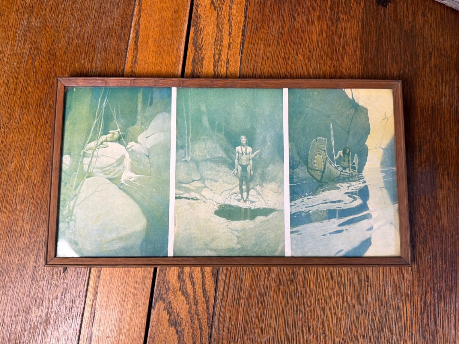 1910-1920\'s Framed Triptych \ 1910-1920\'s Framed Triptych \