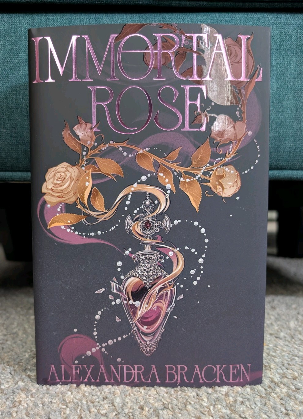 Immortal Rose by Alexandra Bracken Hardcover - Fairyloot Exclusive Edition 