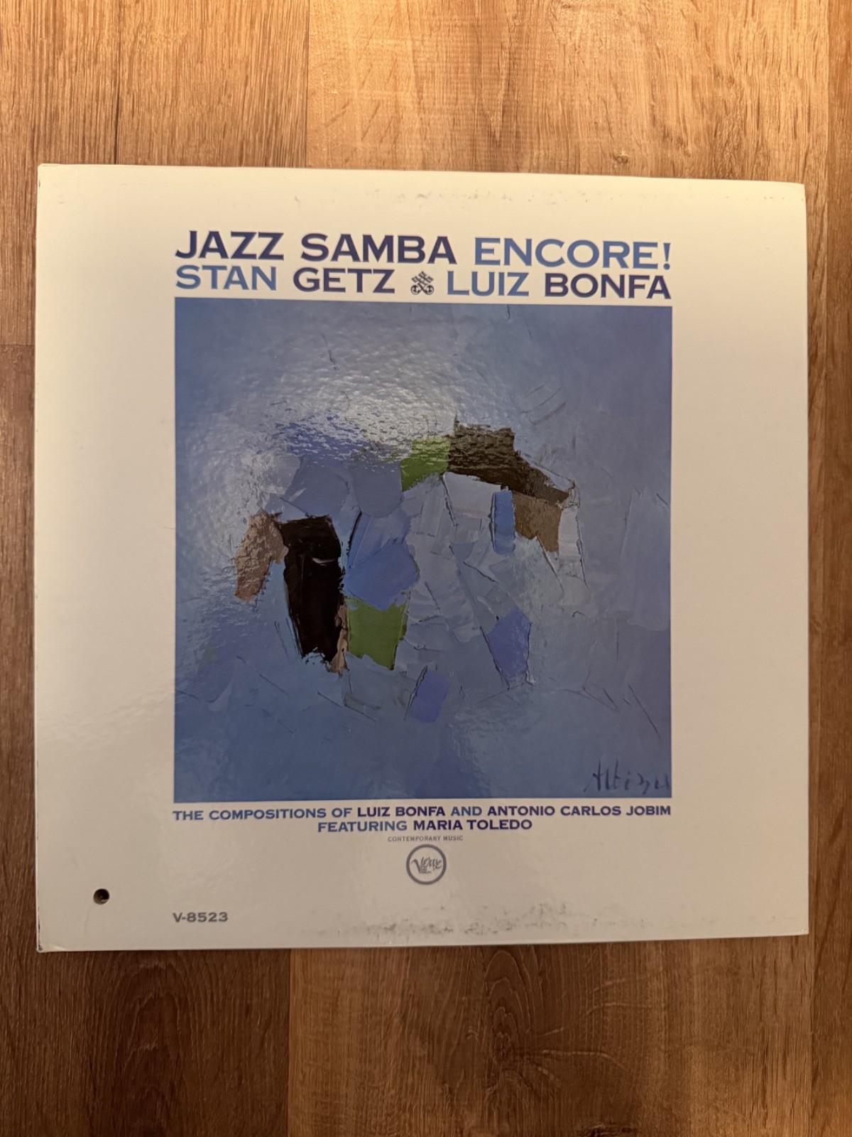 Stan Getz Luiz Bonfa Jazz Samba Encore 1963 US Mono Vinyl LP Album V-8523 Stan Getz Luiz Bonfa Jazz Samba Encore 1963 US Mono Vinyl LP Album V-8523