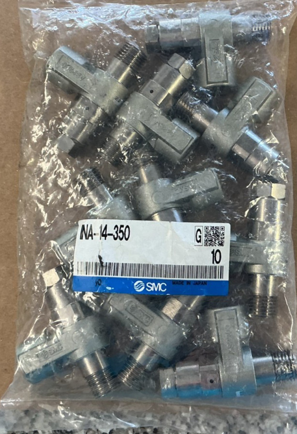 LOT OF 10 SMC INA-14-350 Pilot Operated Check Valves Pneumatic NEW LOT OF 10 SMC INA-14-350 Pilot Operated Check Valves Pneumatic NEW