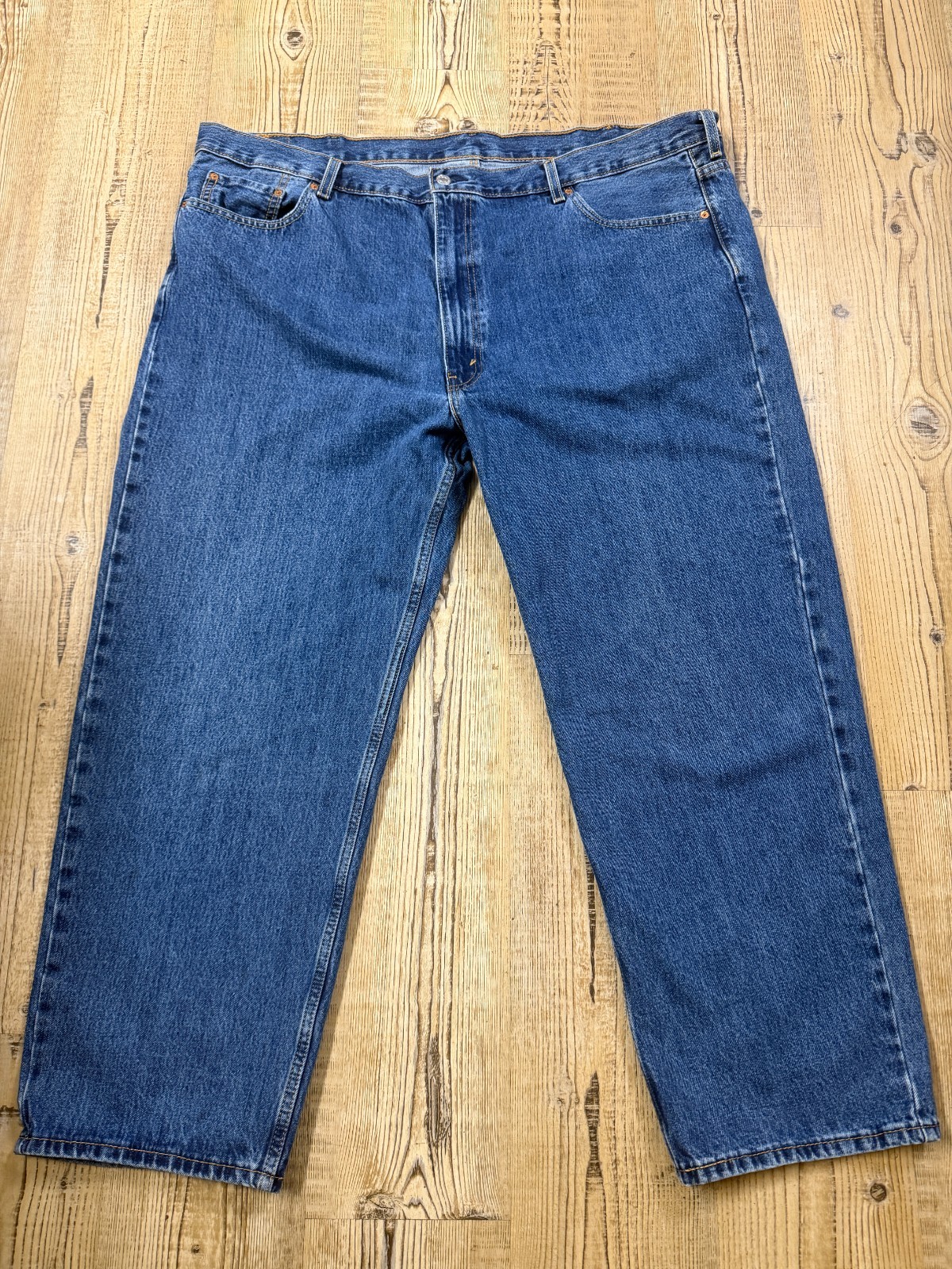 Levi\'s 550 Jeans Men\'s 48x30 Relaxed Fit Blue Denim