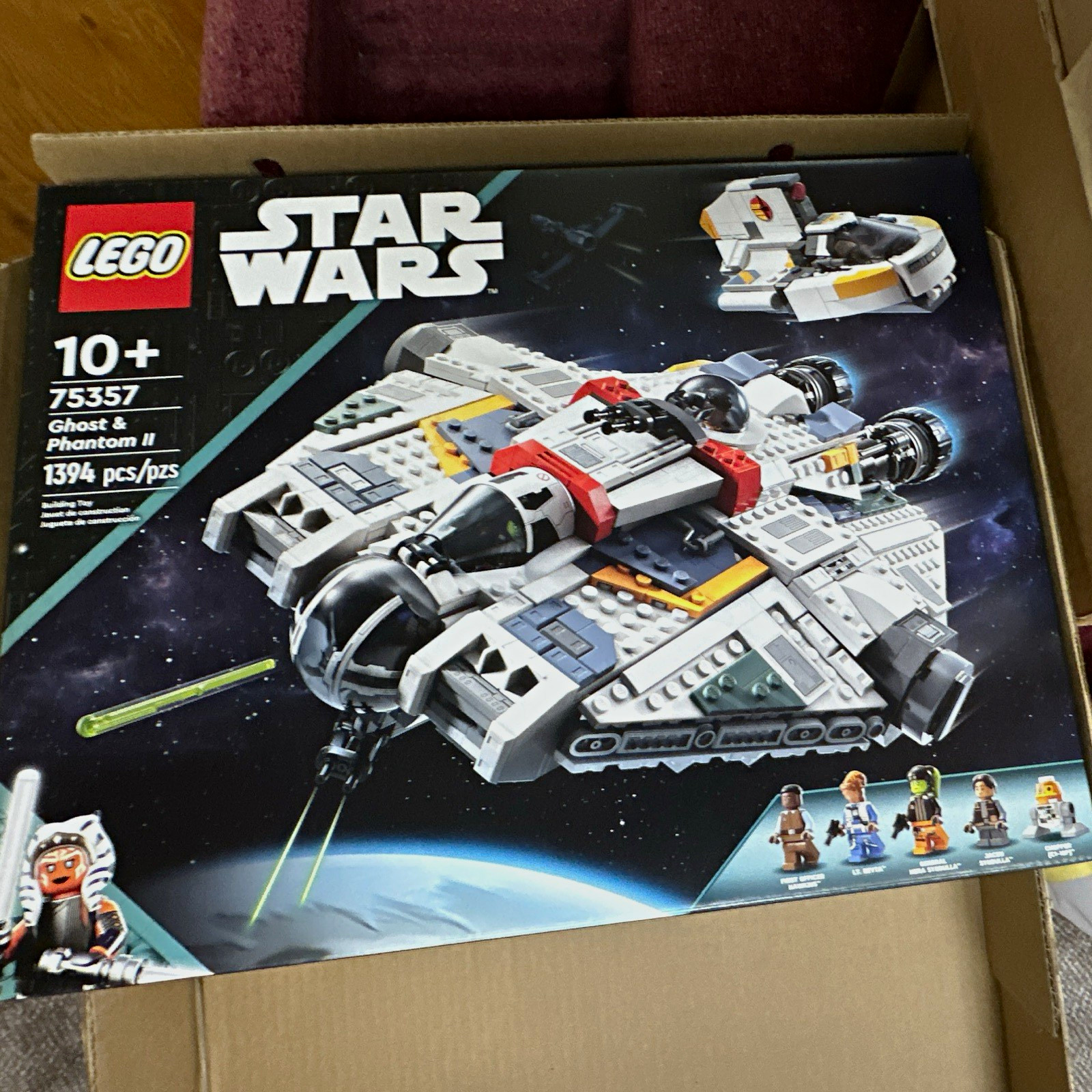 LEGO Star Wars: Ghost & Phantom II (75357) 10+ 1394 pcs Complete Set Box
