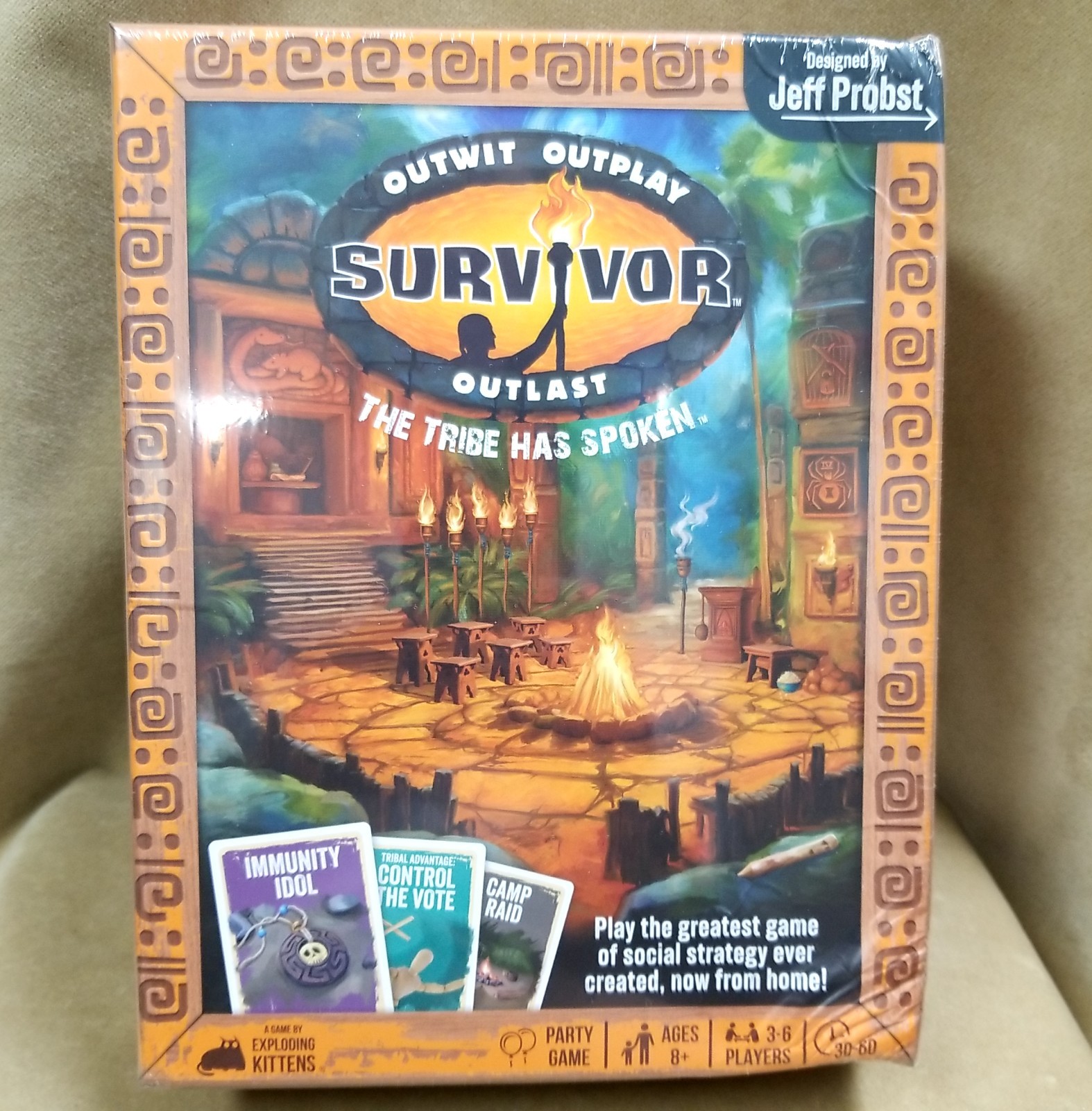 Sealed New Survivor: The Tribe Has Spoken Party Game Jeff Probst