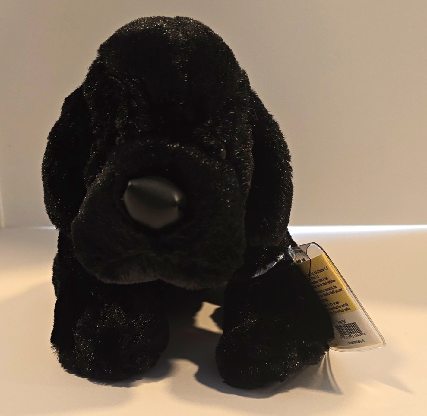 GANZ Webkinz Black Lab Plush HM136 Retired Sealed Code 2005 Single Unit