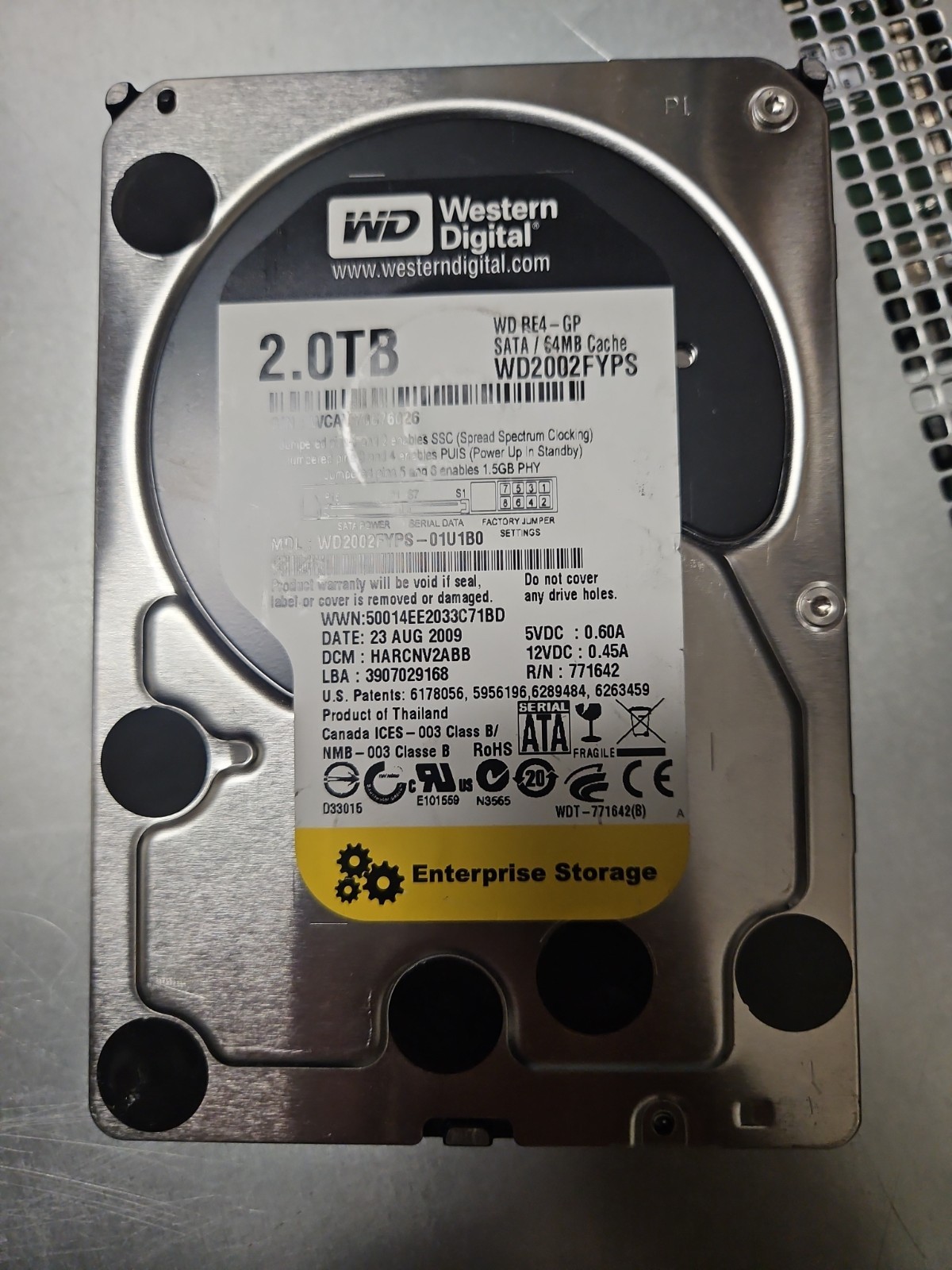 Western Digital 2TB 7200RPM 3.5\ Western Digital 2TB 7200RPM 3.5\