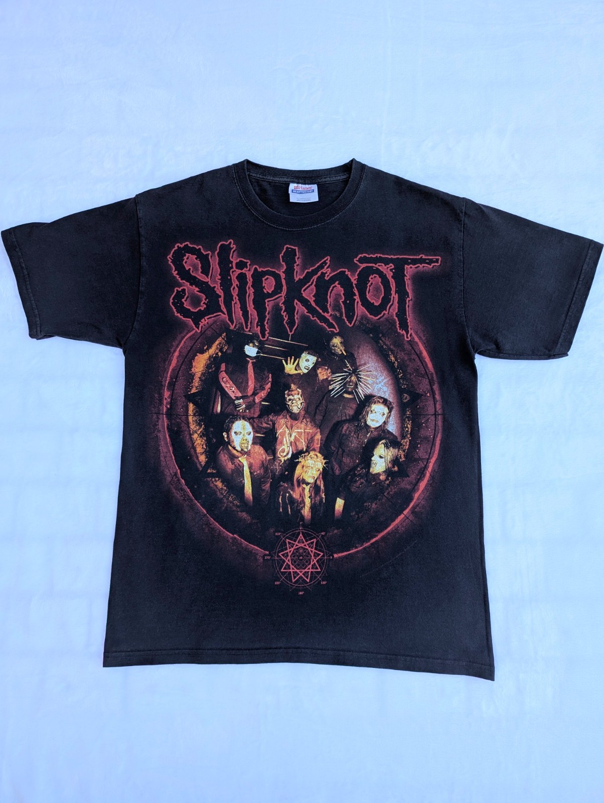 Vintage 2009 Slipknot T-Shirt All Hope is Gone Heavy Nu Metal Merch Hanes Size M