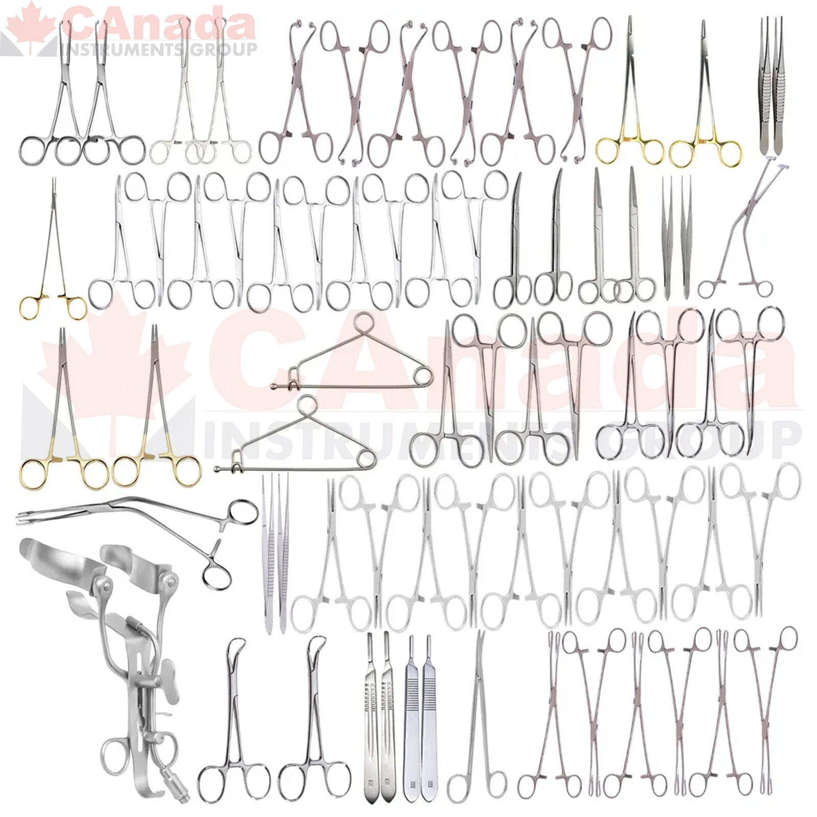 77 Pcs Prostatectomy Instrument Set Urology Surgical Surgery Tools Set DS-2331