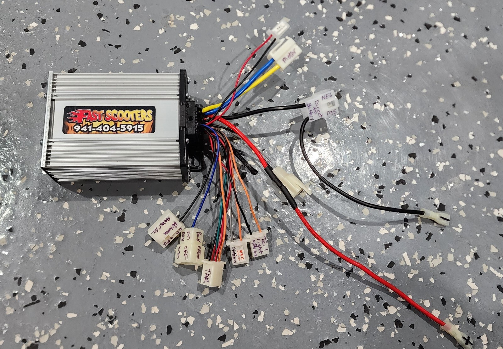 Reverse Option Upgrade 36volt - only for Dirt Quad 24v to 36v Kit OR \
